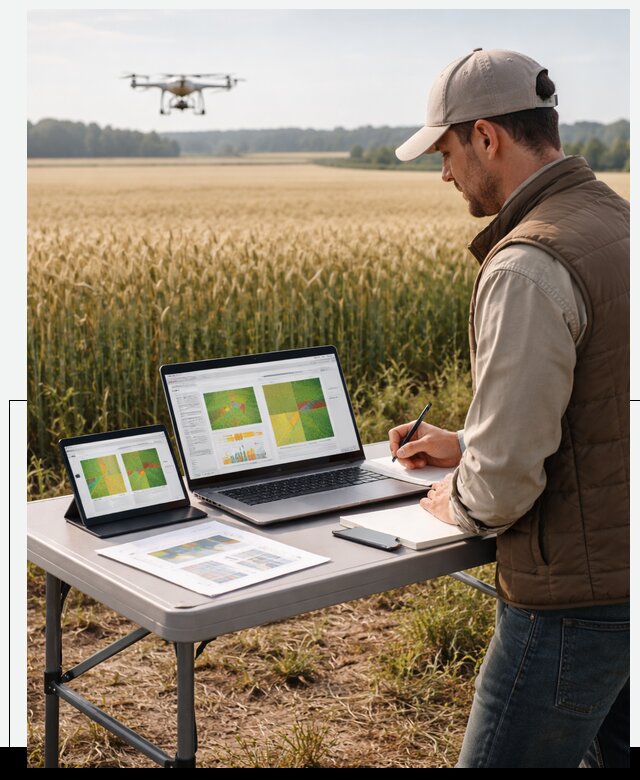 Система AI прогнозирования урожайности для точных агрономий в Тюмени