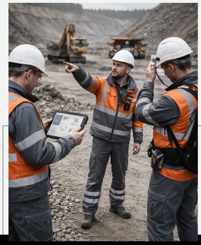 Система контроля персонала для горнодобывающей отрасли в Тюмени