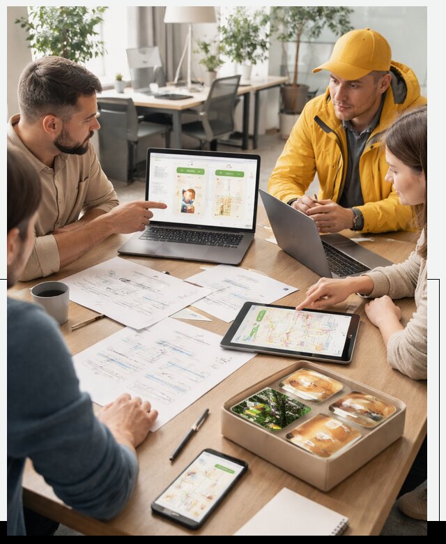 Разработка агрегатора доставки еды в Тюмени от 15311 р., АвикейТюм